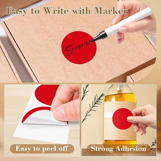 2 Inch Color Coding Round Labels - Image 3