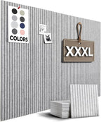 Office Cork Board, Tac Board, Large Felt Board, Wall Protector by WallHero