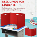 24Pack Desk Dividers for Students 14 × 17.5 × 14 Inch Plastic Durable and - Image 5