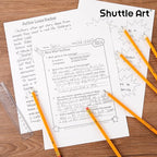 Shuttle Art Wood-Cased #2 HB Pencils, 1000 Pack Sharpened Yellow Pencils - Image 7