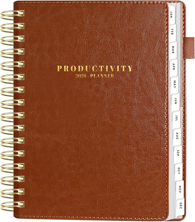 SUNEE 2026 Planner 5.9" x 8.3" – Dated Productivity Planner by SUNEE