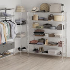 Regal Altair 21" Deep x 60" Wide x 74" Height Wire Shelving Kit | 6-Tier | NSF - Image 7