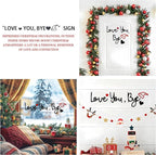 Christmas Love You Bye Wood Sign, Above Door Topper Decoration - Image 6