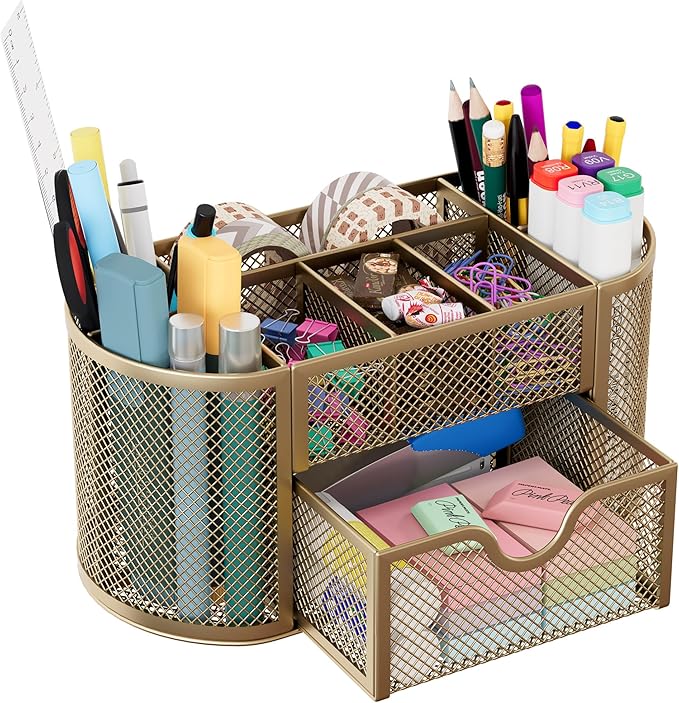 EasyPAG Mesh Pen Holder Desk Organizer by EasyPAG