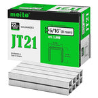 meite JT21 Staples, 5/16 Inch Galvanized Fine Wire Staples by meite