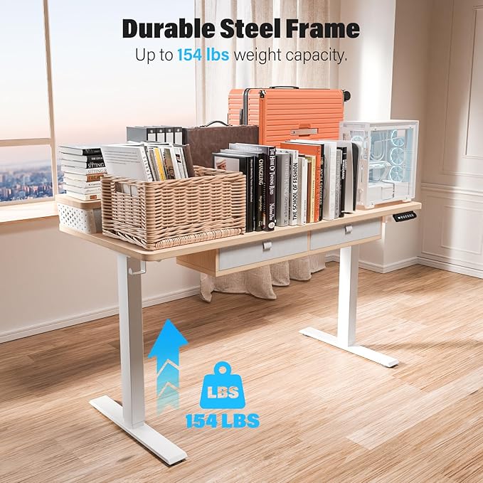 Kingant 48 x 24 Inch Electric Standing Desk - Image 7