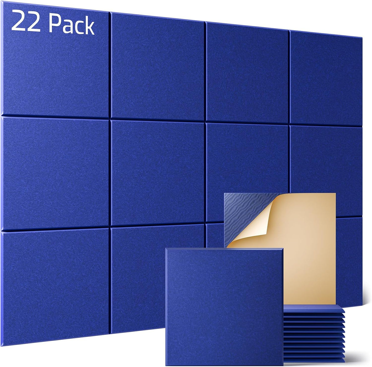 Sonicism 22 Pack Acoustic Wall Panels