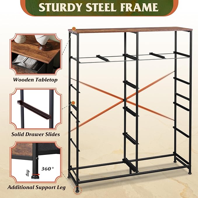 WLIVE Tall Dresser for Bedroom - Image 7
