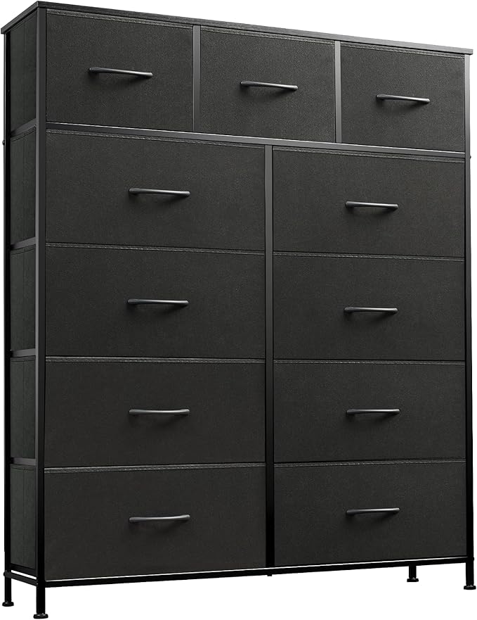 WLIVE Tall Dresser for Bedroom, Fabric Dressers Storage Tower, Dresser & Chest by WLIVE