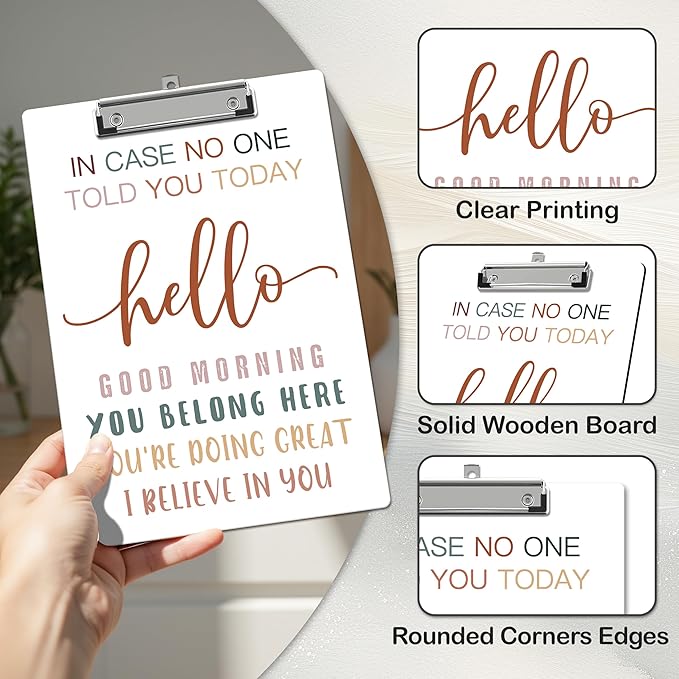 APIILVPQ Motivational Clipboard，Mental Health Clipboards - Image 4