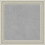 Amanti Art Silver Framed Magnetic Board 30x30 Medium Vision Board by AmantiArt