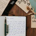 Wordsworth & Black Fountain Pen Set, 18K Gilded Medium Nib, Includes 24 Pack - Image 8