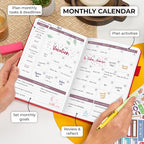 Clever Fox Planner 2nd Edition – Colorful Weekly & Monthly Goal Planner - Image 4