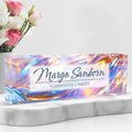 Personalized Name Plate for Desk Custom Acrylic Desk Name Plate Custom Employee by AZUFEMOS