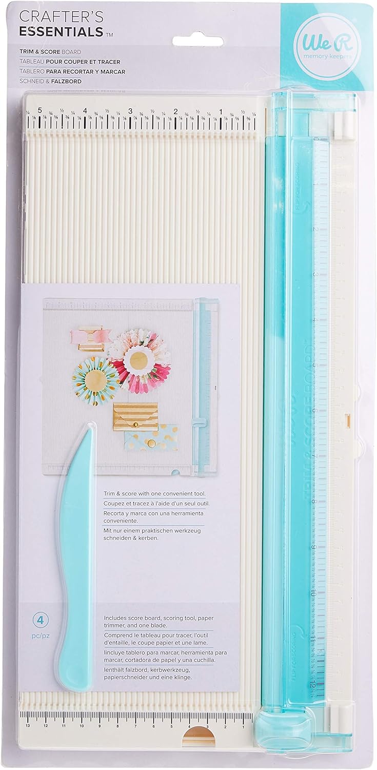 We R Memory Keepers Trim and Score Board, Includes 12x12 Inch Board and One S...