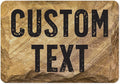 Custom Sign, Custom Street Sign, 11 Font Colors, 13 Font Styles, 4 Hole Options by MySignCenter
