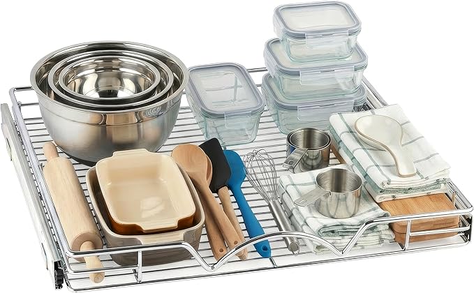 HOLDN’ STORAGE Pull Out Cabinet Organizer, Heavy Duty Caddy w/Lifetime Limited by HOLDN%E2%80%99STORAGE