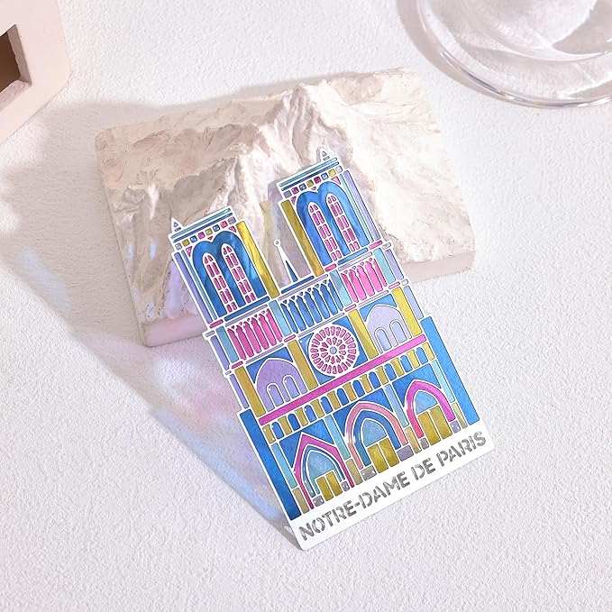 Metal Bookmarks with Transparent Design - Image 7