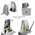 Sneeze Guard Support Clamp Partition Aluminum Adjustable Partition Clamp - Image 5