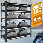 SDXYSTCE 48" W Garage Storage Shelves Heavy Duty, 2800LBS Loads Adjustable - Image 4