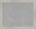 Amanti Art Silver Framed Magnetic Board 19x23 Small Vision Board by AmantiArt