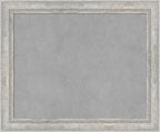 Amanti Art Silver Framed Magnetic Board 19x23 Small Vision Board by AmantiArt