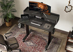 Claiks Standing Desk with Drawers, Adjustable Stand Up Electric Small Standing - Image 2