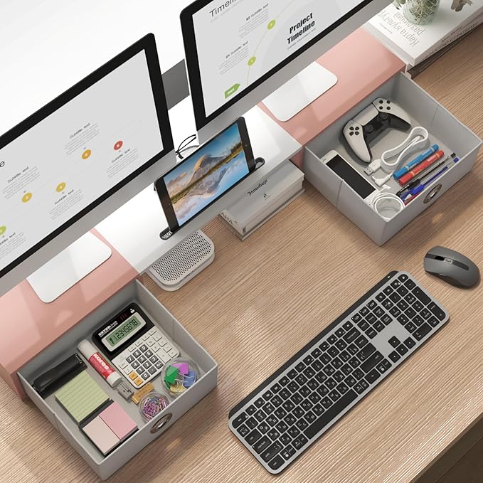 WESTREE Dual Monitor Stand Riser - Image 2