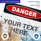 Custom Danger Sign, OSHA Sign, 24x30 Inches, 3M EGP Reflective .080 Aluminum - Image 5