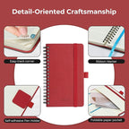 IN-LUXPRO Planner 2026 Daily Weekly and Monthly, 6.5"x3.75", 12 Months Spiral - Image 6