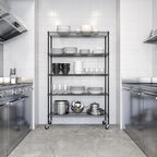 Seville Classics UltraDurable Heavy Duty NSF Solid Steel Wire Rack Storage Unit - Image 2