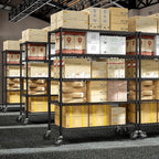 M MZG Garage Shelving 5 Tier Industrial Metal Shelving Units - Image 2
