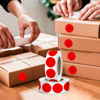 Red 1 Inch Round Color Coding Dot Labels, 10 Rolls 10000 Dot Stickers in - Image 6