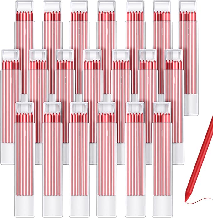 Zhehao 120 Pieces 2.8 mm Carpenter Pencils Lead Refills HB Refill by Zhehao