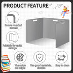 24 Pcs Desk Dividers for Students 14 × 17.5 × 14 Inch Plastic Durable and - Image 2