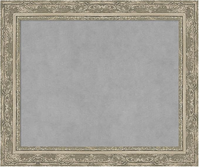 Amanti Art Silver Framed Magnetic Board 20x24 Small Vision Board by AmantiArt