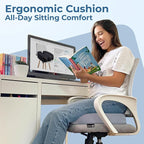 5 STARS UNITED Seat Cushion for Tailbone Pain Relief – Memory Foam Cushion for - Image 7