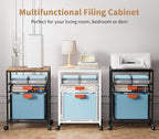 Marbrasse Rolling File Cart - Image 7