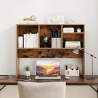 Tangkula Desktop Bookshelf, Countertop Storage Hutch - Image 5