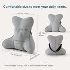 Ailuteie Lumbar Support Pillow – Multi-Functional Ergonomic Back Cushion - Image 2