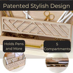 BLU MONACO | Wooden Mail Organizer - Image 5