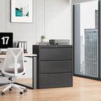 Bestoo 3-Drawer Lateral File Cabinet - Image 2
