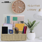 Boershun Rattan Mail Organizer - Image 6