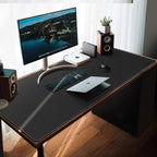 CENNBIE Leather Desk Mat, 59” x 23.6” Extra Large Desk Pad Blotter Protector - Image 2