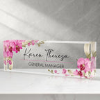 Personalized Desk Name Plate by Unknown
