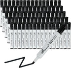Buecs Black Dry Erase Markers, Chisel tip, Dry-Erase Boards, School Office by Buecs