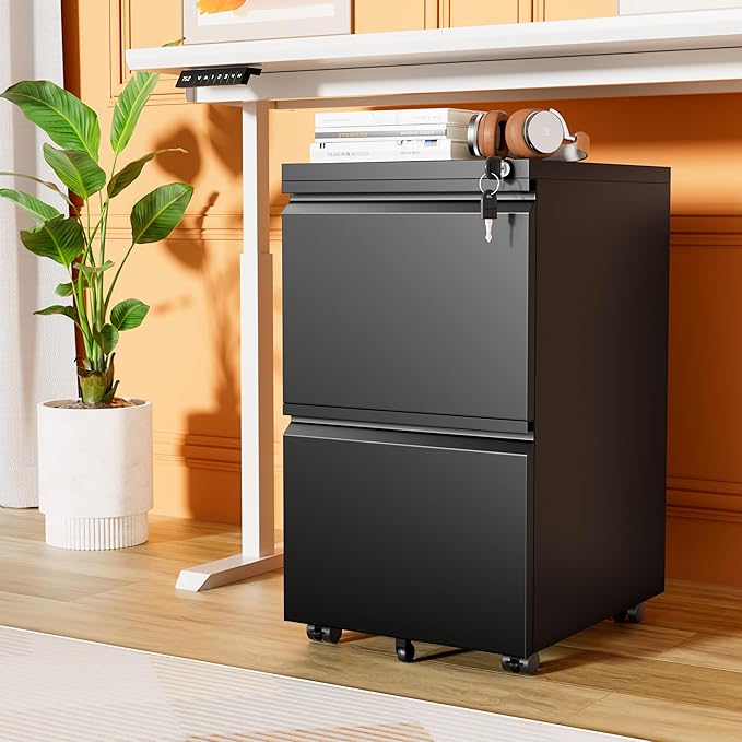 INTERGREAT 2 Drawer File Cabinet - Image 9