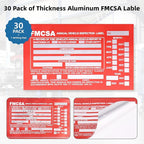 30-Pack Annual Vehicle Inspection Report Form, 3-Ply Carbonless Form and - Image 5