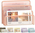 SUPEASY Mail Organizer for Desk, Mesh Metal Mail Holder Countertop by SUPEASY