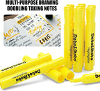 Dabo&Shobo Highlighters 108 Pack, Tank Style Yellow Highlighters, Chisel Tip - Image 5